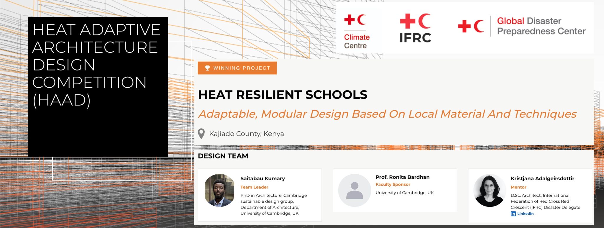 The global disaster preparedness centre announcement