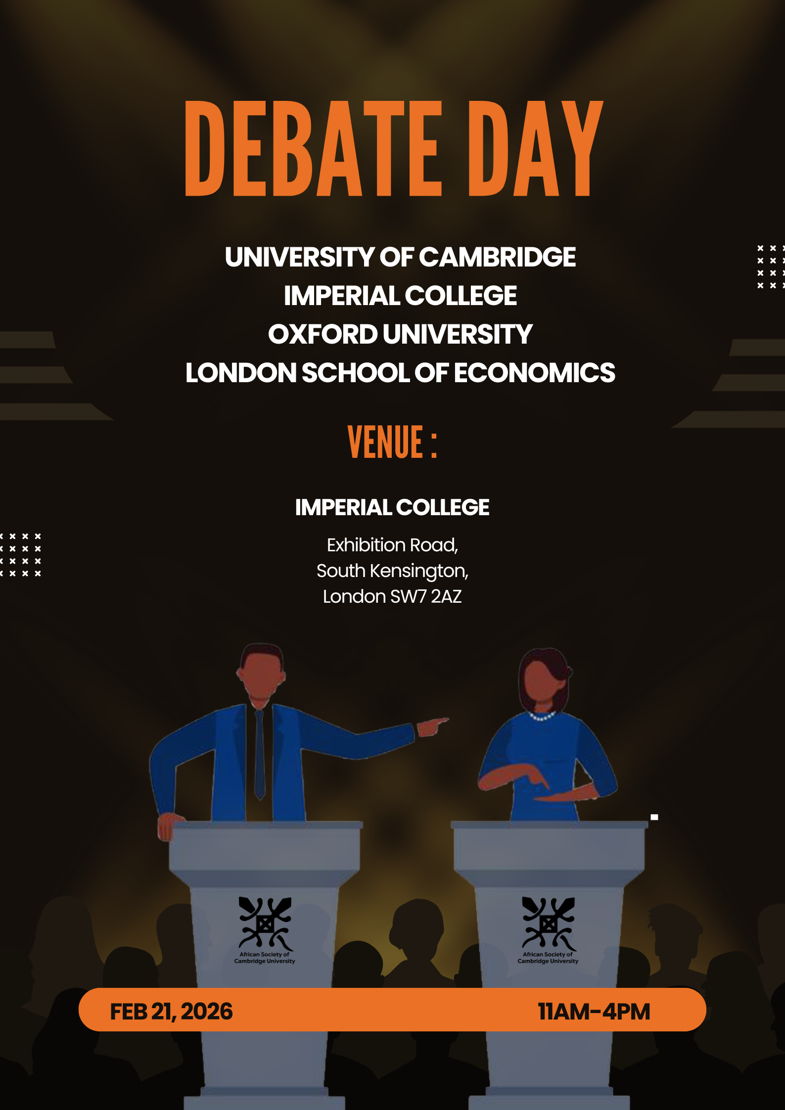 Debate day poster