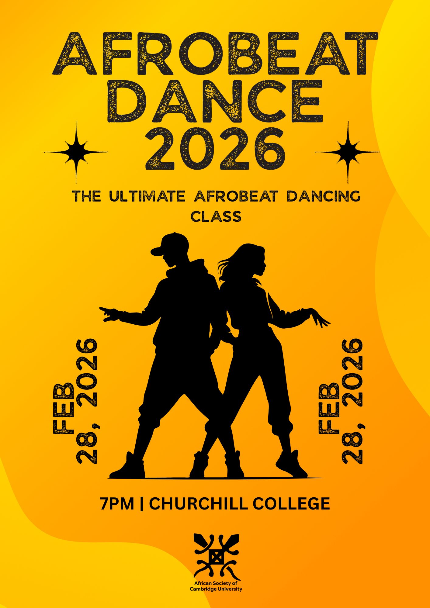 Afrobeat dance poster